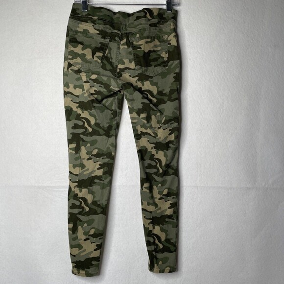LEI Pants Womens Size Medium Camo Elastic Joggers Pockets Pull On Run Small - Picture 5 of 8